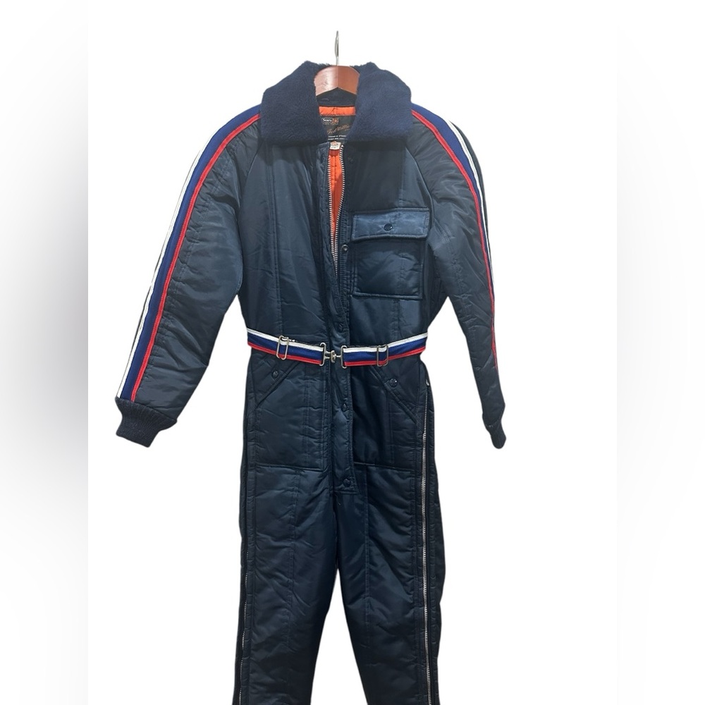 Vintage‎ Sears Ted Williams Snowsuit Men's Size S 8-10 Snowmobile Winter Sports - Picture 3 of 6